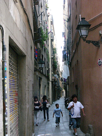 Barcelona Altstadt